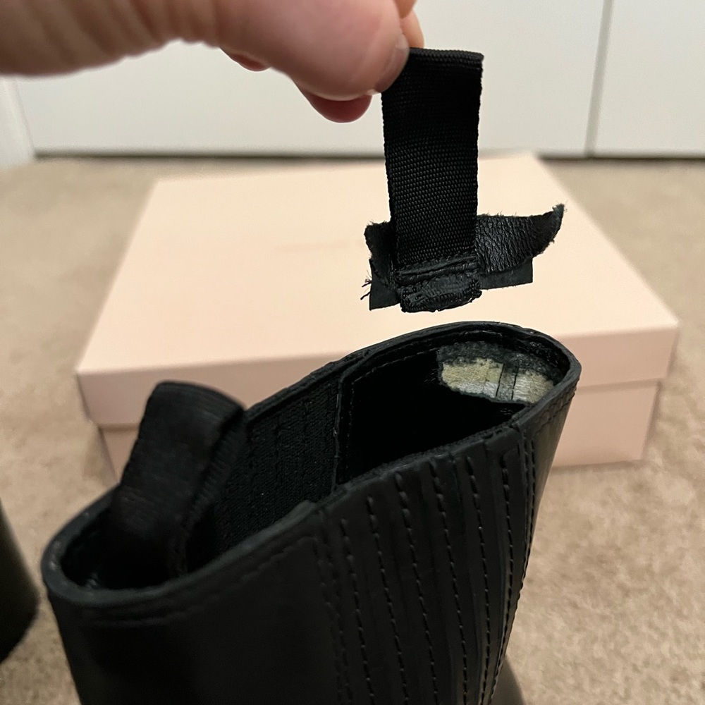 Loeffler Randall Arianna Boots size 9.5 NIB (REPAIR NEEDED) - Picture 6 of 9